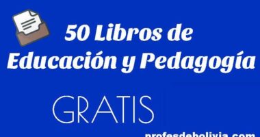 50 Libros de Educación y Pedagogía en PDF ¡GRATIS!
