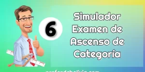 Simulador Para El Examen De Ascenso De Categoría – Normativa General 【2020】Con Temporizador
