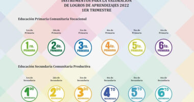 Instrumentos para la Valoración de Logros de Aprendizajes 2022 1er Trimestre