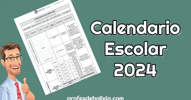 Calendario Escolar Educativo 2024