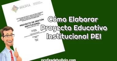 Proyecto Educativo Institucional [PEI]