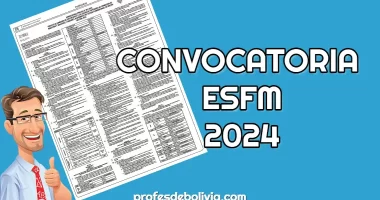 Convocatoria Admisión De Postulantes A Las Normales ESFM〖2024〗