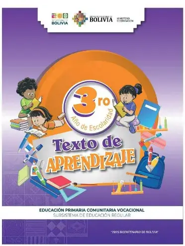 Texto de Aprendizaje 3ro de primaria 2025