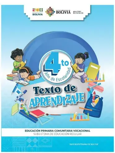 Texto de Aprendizaje 4to de primaria 2025