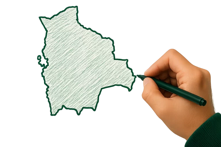 mapa de bolivia