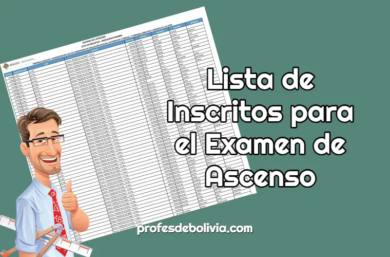 lista de inscritos examen de ascenso de categoria